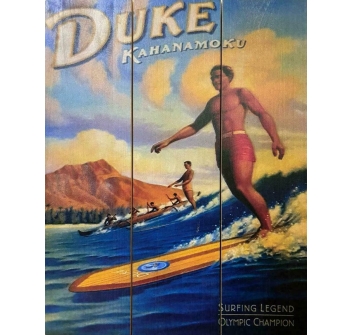 VINTAGE ISLANDS SURF FRAME WOODEN CALIFORNIA