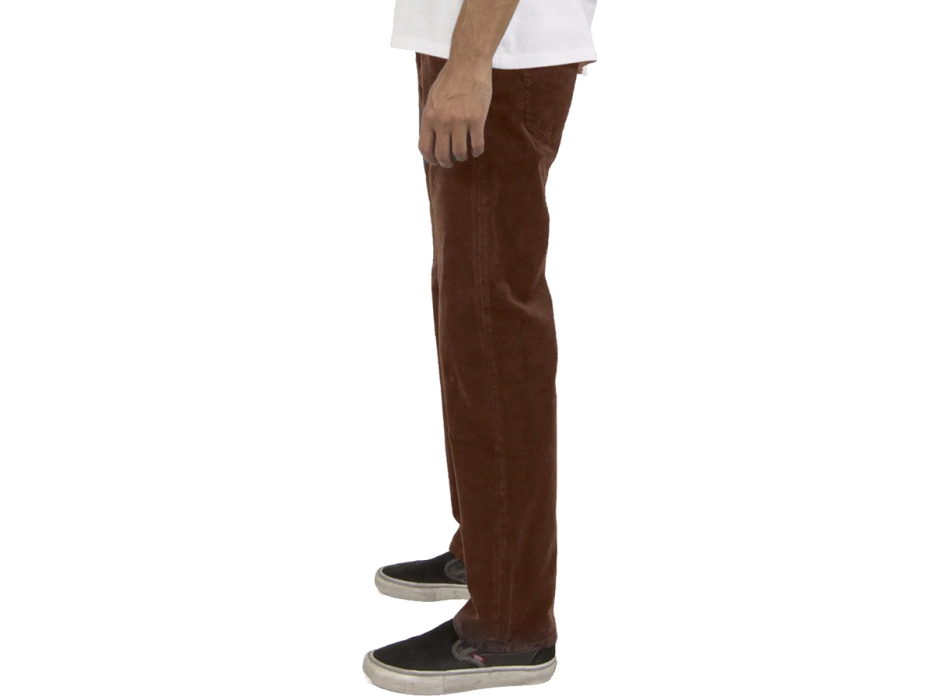 VISSLA BORDER C CORD 5 PKT PANT DARK EARTH