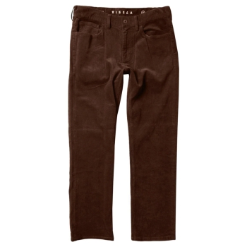VISSLA BORDER C CORD 5 PKT PANT DARK EARTH
