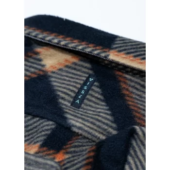 VISSLA ECO-ZY LS POLAR FLANNEL BLACK