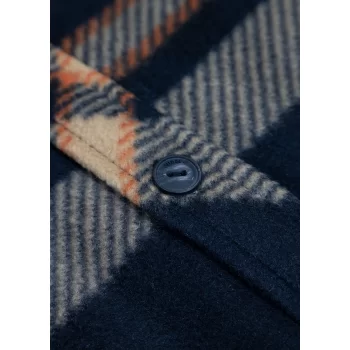 VISSLA ECO-ZY LS POLAR FLANNEL BLACK