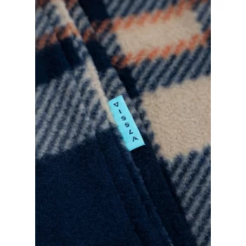 VISSLA ECO-ZY LS POLAR FLANNEL BLACK