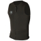 VISSLA FRONT ZIP VEST 2MM BLACK