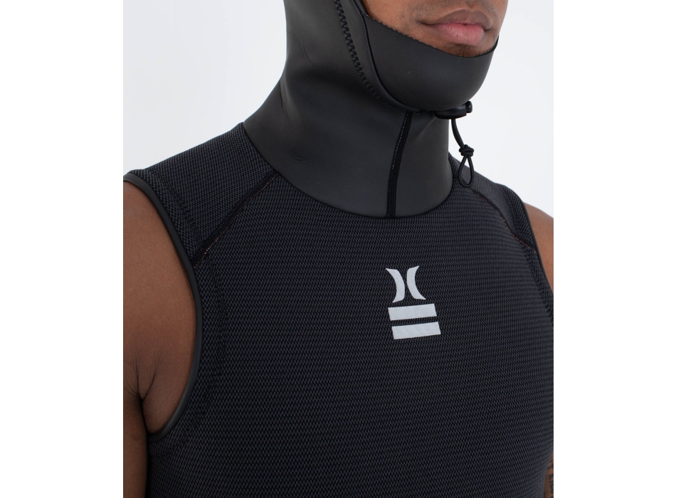 VISSLA FRONT ZIP VEST 2MM STEALTH