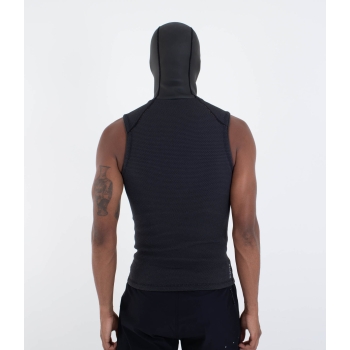 VISSLA FRONT ZIP VEST 2MM STEALTH