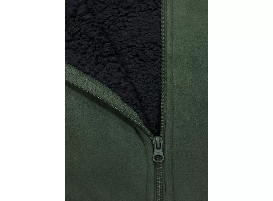 VISSLA ECO-ZY SHERPA FLEECE VINTAGE GREEN