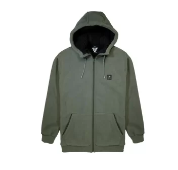 VISSLA ECO-ZY SHERPA FLEECE VINTAGE GREEN