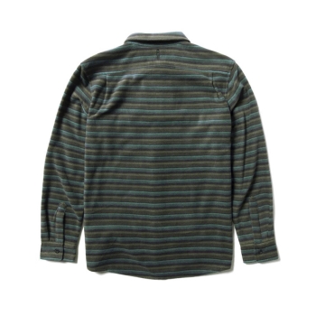 VISSLA ECO-ZY LS POLAR FLANNEL PHANTOM