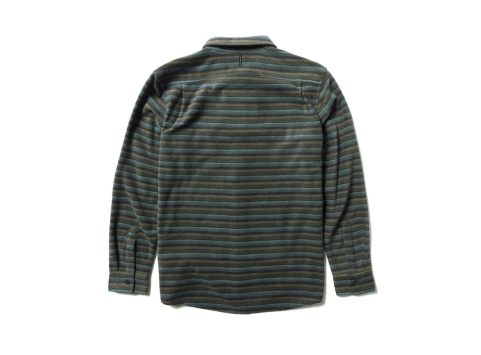 VISSLA ECO-ZY LS POLAR FLANNEL PHANTOM