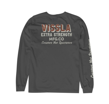 VISSLA EXTRA STRENGTH LONG SLEEVE POCKET TEE