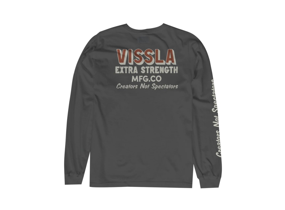 VISSLA EXTRA STRENGTH LONG SLEEVE POCKET TEE