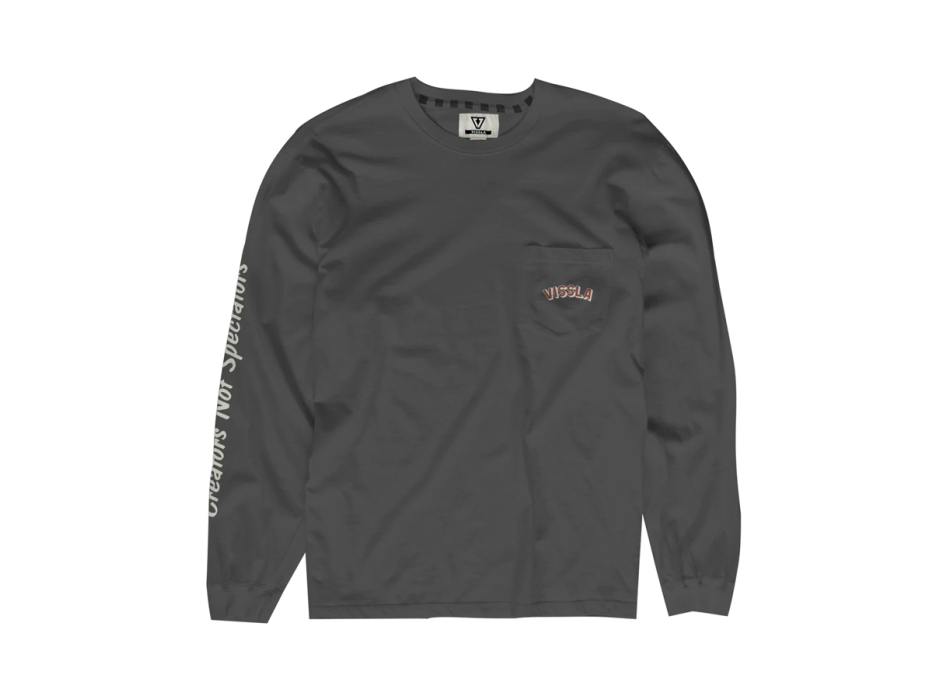 VISSLA EXTRA STRENGTH LONG SLEEVE POCKET TEE