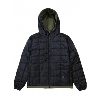 VISSLA KENEN REVERSIBLE JACKET DARK OLIVE