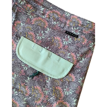 VISSLA BOARDSHORT GREENHOUSE 17.5 GOLD CORAL