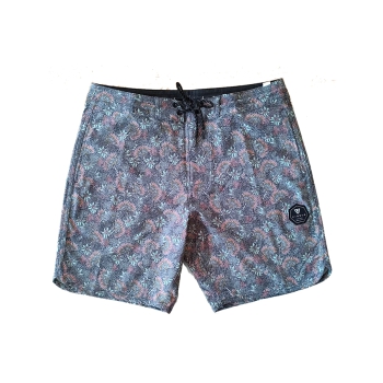 VISSLA BOARDSHORT GREENHOUSE 17.5 GOLD CORAL