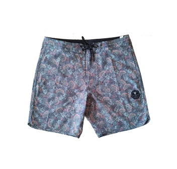 VISSLA BOARDSHORT GREENHOUSE 17.5 GOLD CORAL