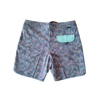 VISSLA BOARDSHORT GREENHOUSE 17.5 GOLD CORAL