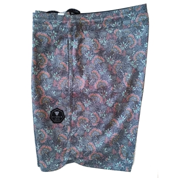 VISSLA BOARDSHORT GREENHOUSE 17.5 GOLD CORAL