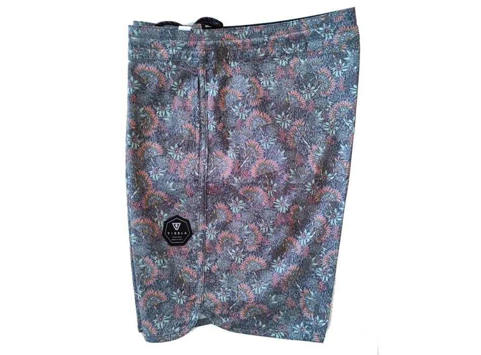 VISSLA BOARDSHORT GREENHOUSE 17.5 GOLD CORAL