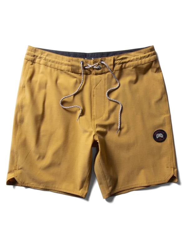 VISSLA BOARDSHORT SOLID SETS 18.5 GOLD CORAL