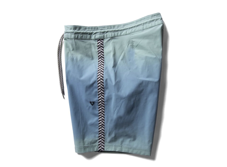 VISSLA BOARDSHORT WOODSIDE OVERSPRAY 17.5 JADE