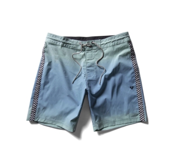 VISSLA BOARDSHORT WOODSIDE OVERSPRAY 17.5 JADE