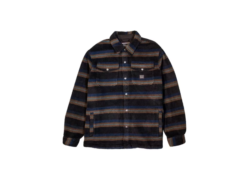 VISSLA PEAK SHERPA AO SHIRT BLACK
