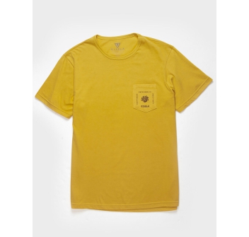 VISSLA WAVE RACERS ORGANIC POCKET TEE ALE