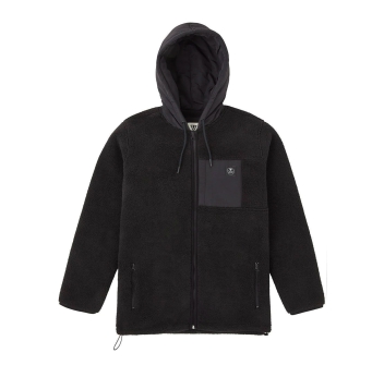 VISSLA WALTER SHERPA FLEECE BLACK