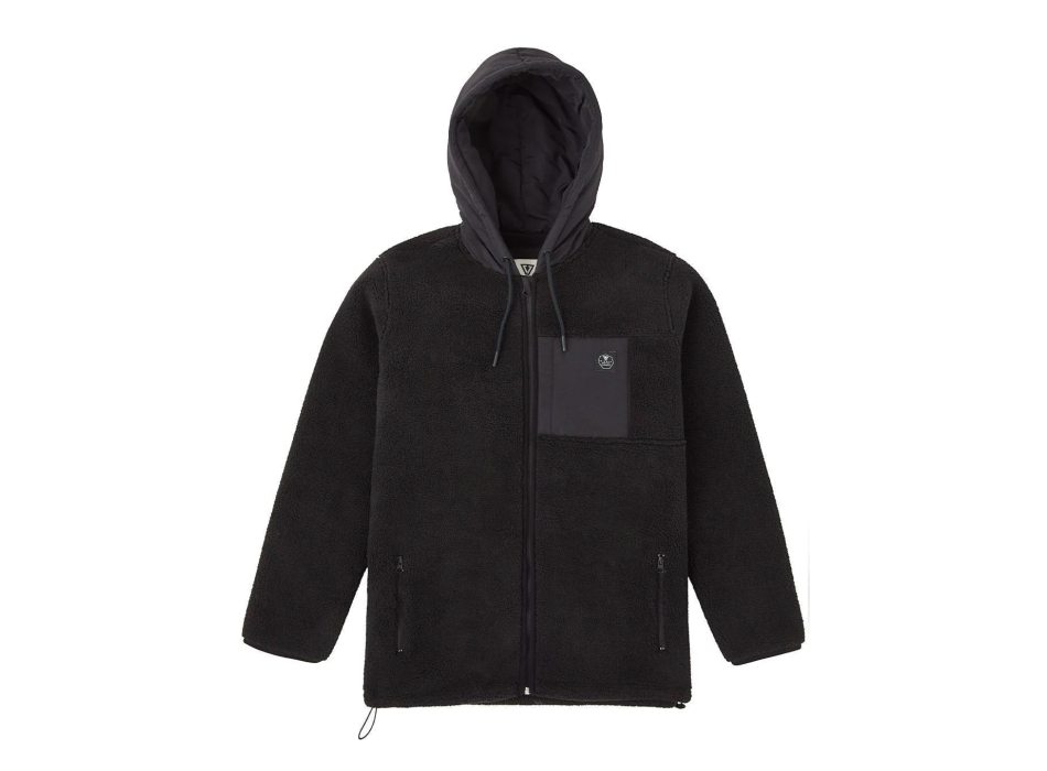 VISSLA WALTER SHERPA FLEECE BLACK