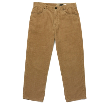 Volcom Billow Tapered Corduroy Trousers Khaki - Surf Shop online