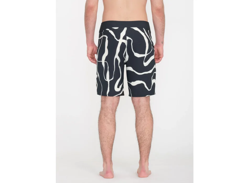 VOLCOM BLIND LINES MOD 19" BOARDSHORT BLACK