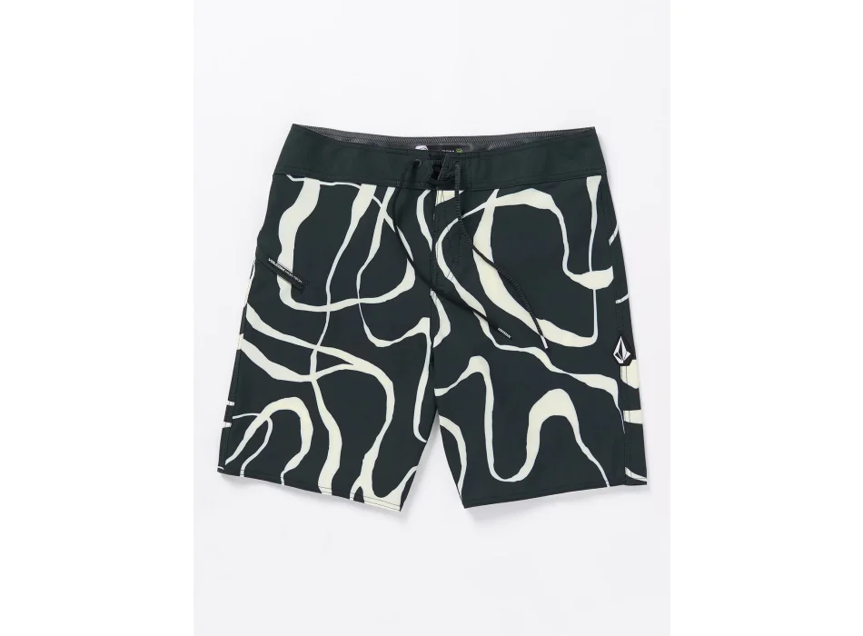 VOLCOM BLIND LINES MOD 19" BOARDSHORT BLACK