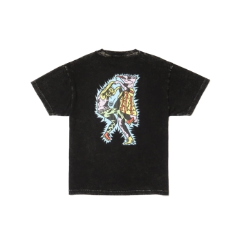 VOLCOM BOB MOLLEMA 1 T-SHIRT LIGHT ACID BLACK