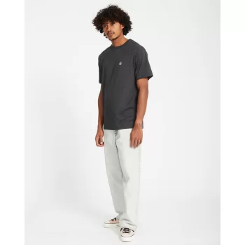 VOLCOM CIRCLE BLANKS T-SHIRT HEATHER BLACK