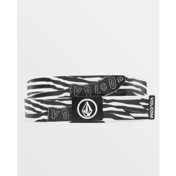 VOLCOM CIRCLE WEB BELT OFF WHITE