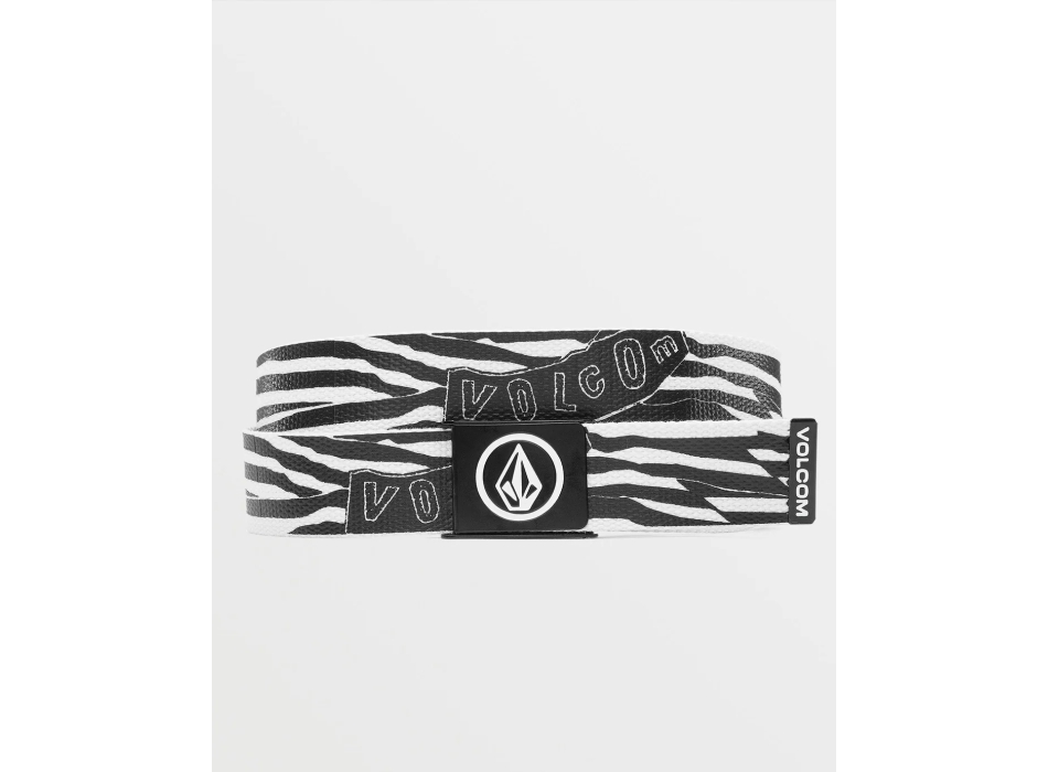 VOLCOM CIRCLE WEB BELT OFF WHITE