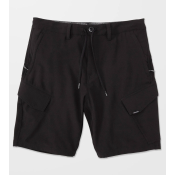 VOLCOM COUNTRY DAYS HYBRID 20" SHORT BLACK