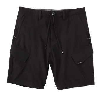 VOLCOM COUNTRY DAYS HYBRID 20" SHORT BLACK