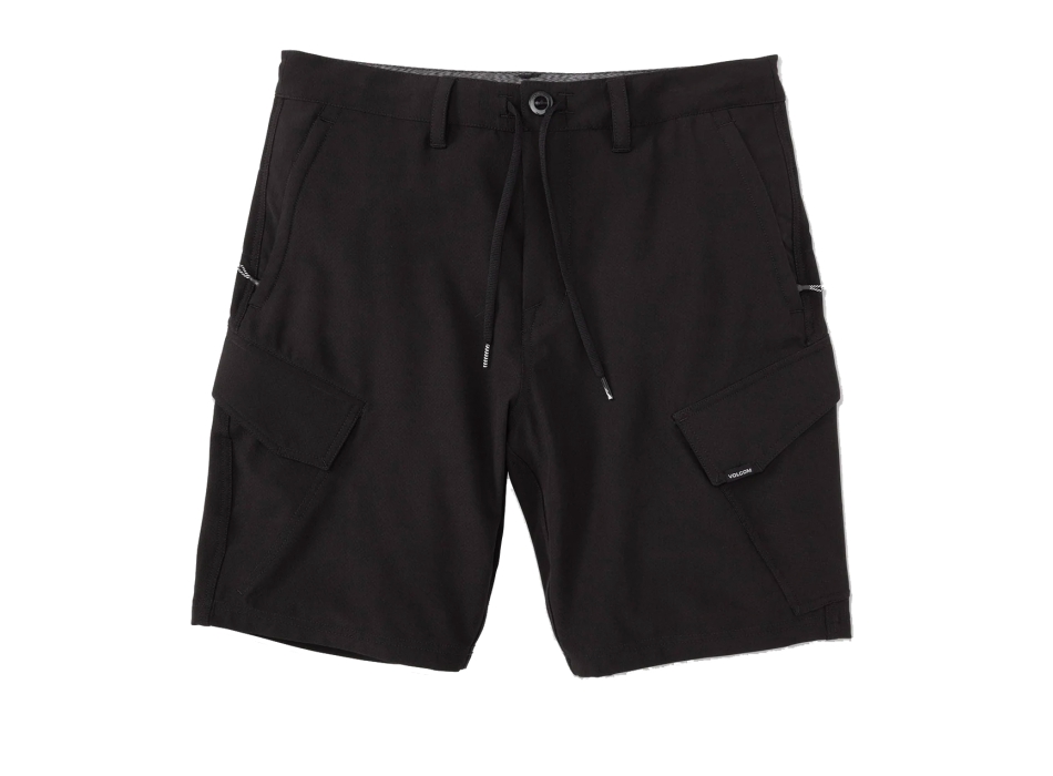 VOLCOM COUNTRY DAYS HYBRID 20" SHORT BLACK