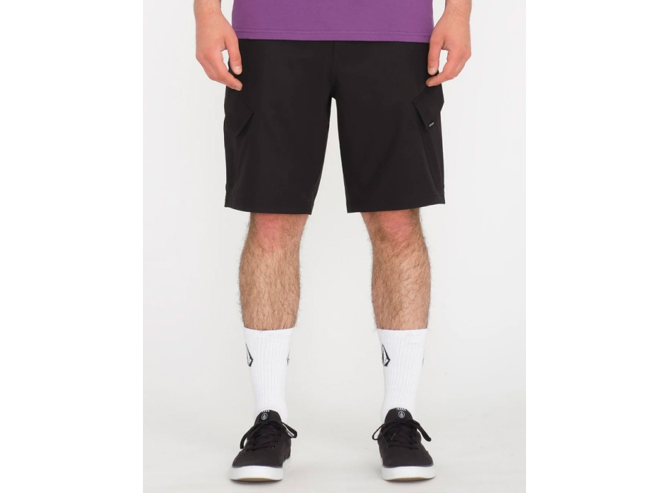 VOLCOM COUNTRY DAYS HYBRID 20" SHORT BLACK