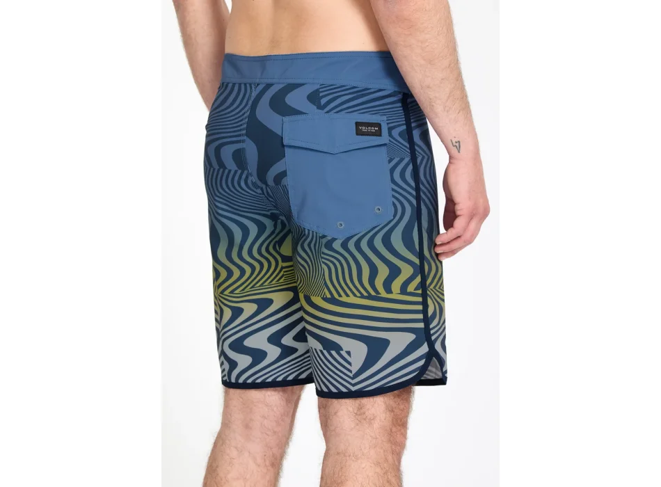VOLCOM ENCOUNTER SCALLOP MOD 19" BOARDSHORT BLUEBERRY