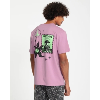VOLCOM FILIP RYGALSKI T-SHIRT STEEL PURPLE