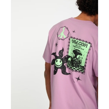 VOLCOM FILIP RYGALSKI T-SHIRT STEEL PURPLE