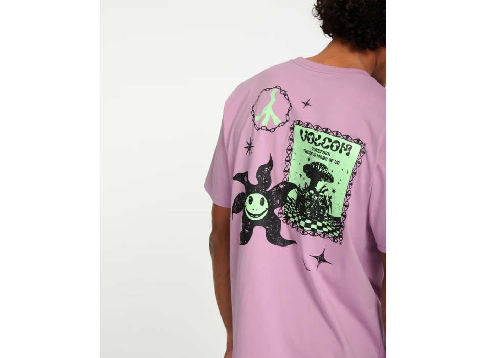 VOLCOM FILIP RYGALSKI T-SHIRT STEEL PURPLE