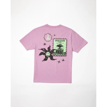VOLCOM FILIP RYGALSKI T-SHIRT STEEL PURPLE