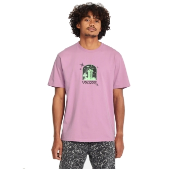 VOLCOM FILIP RYGALSKI T-SHIRT STEEL PURPLE