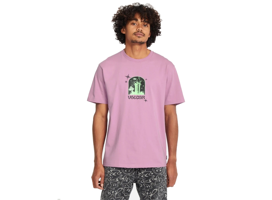 VOLCOM FILIP RYGALSKI T-SHIRT STEEL PURPLE