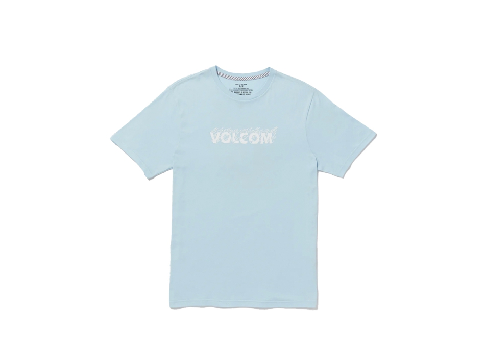 VOLCOM FIREFIGHT SHORT SLEEVE TEE MISTY BLUE