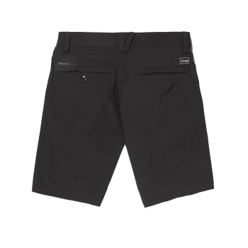 VOLCOM FRICKIN CROSS SHRED 20" SHORT HYBRID BLACK